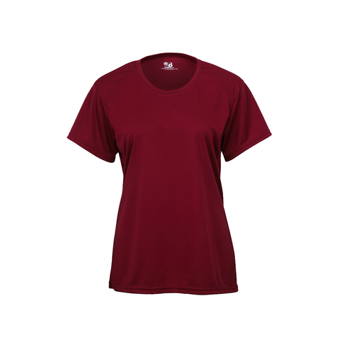 Badger Sport B-Core Women's Tee (416000-000403), Color 'Cardinal'